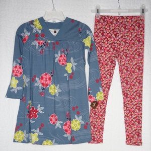 NWT - Tea Collection - Dress and Leggings Outfit